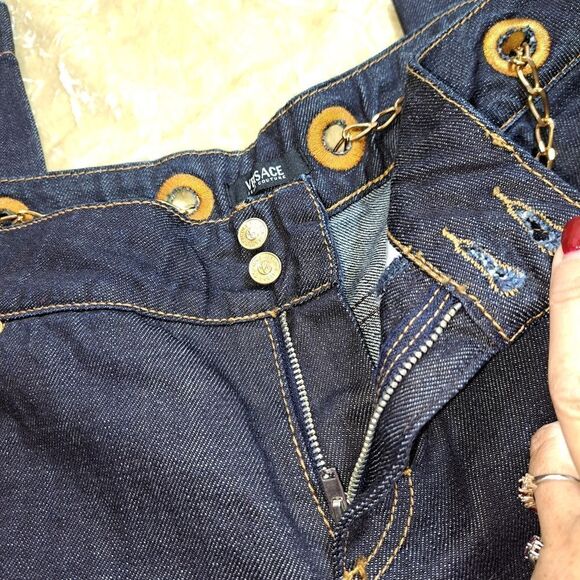 NWOT Versace Jeans Wide Leg Pant - Picture 7 of 13